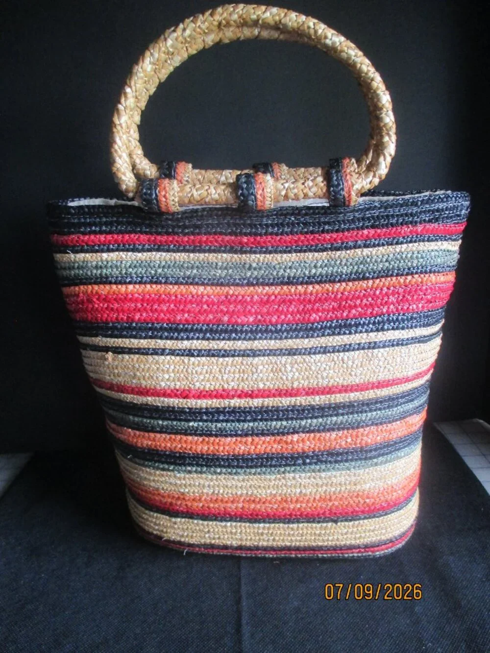 WOVEN STRAW SUMMER BAG